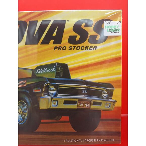 AMT 1972 Chevy Nova SS Pro Stocker Model Kit 1:25 Scale SEALED IN PLASTIC - Picture 3 of 8